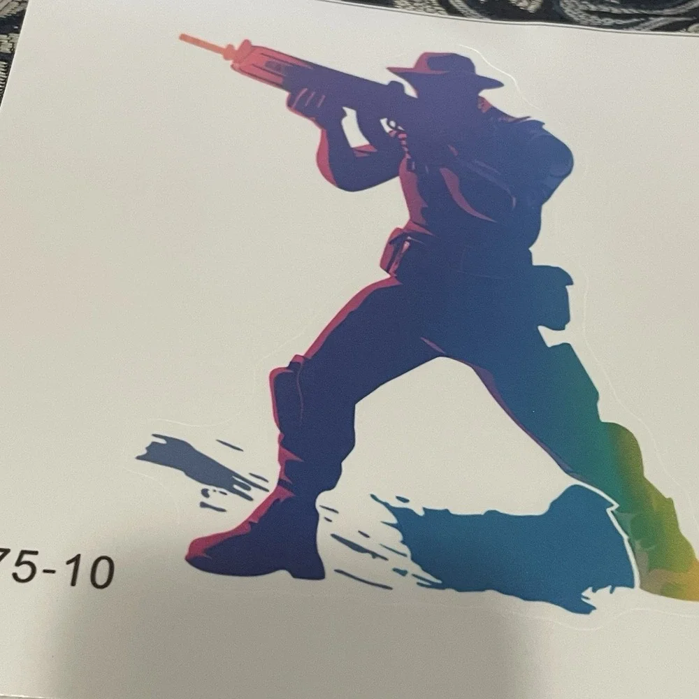 Clear Vinyl Decal 6